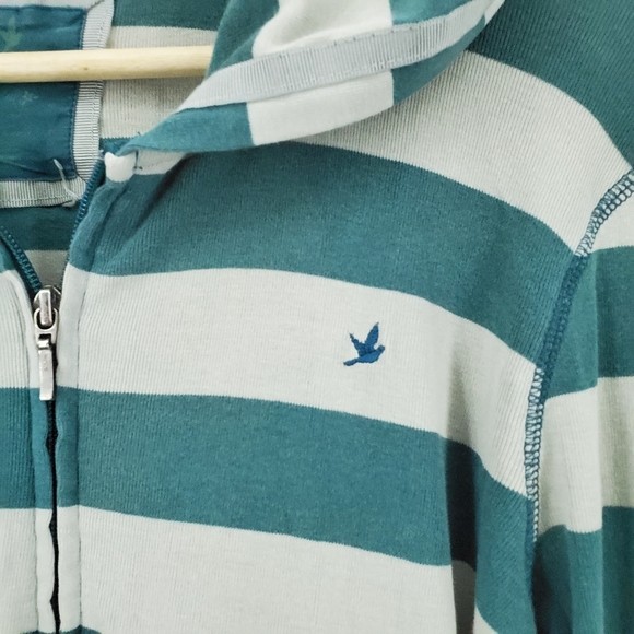 AERIE STRIPED HOODIE - Picture 3 of 7